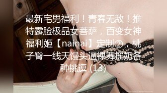 最新宅男福利！青春无敌！推特露脸极品女菩萨，百变女神福利姬【nainai】定制②，桃子臀一线天馒头逼裸舞摇奶各种挑逗 (13)