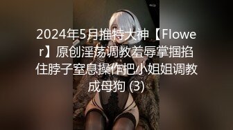 2024年5月推特大神【Flower】原创淫荡调教羞辱掌掴掐住脖子窒息操作把小姐姐调教成母狗 (3)