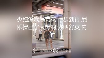 少妇深喉爆菊花 一步到胃 屁眼操出了大黑洞 骚叫舒爽 内射