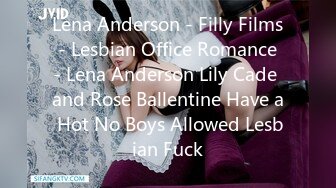 Lena Anderson - Filly Films - Lesbian Office Romance - Lena Anderson Lily Cade and Rose Ballentine Have a Hot No Boys Allowed Lesbian Fuck