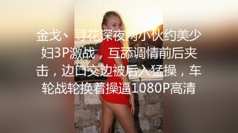 金戈丶寻花深夜两小伙约美少妇3P激战，互舔调情前后夹击，边口交边被后入猛操，车轮战轮换着操逼1080P高清